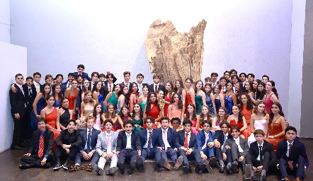  Generación 2024 de Secundaria del Andes International School.