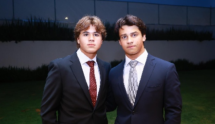  Juan Pablo Wagner y Rodrigo Gómez.