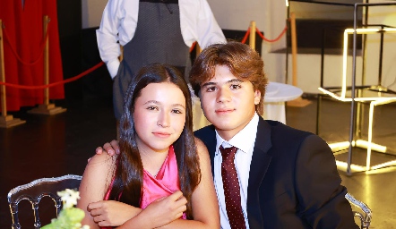  Ana Sofía Zedillo y Juan Pablo Wagner
