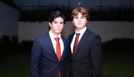  Marcelo Lozano y Juan Pablo Wagner.