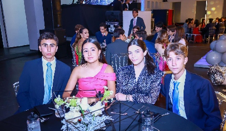  Rodrigo Abaroa, Mariana Veliz, Isabel Hernández e Iñaki Ocejo.