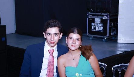 Mateo Conde y Alexia Galán.