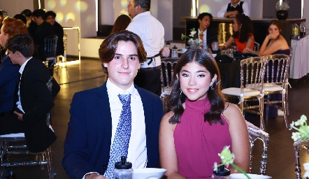  Leo Zermeño y Paulina Acebo.