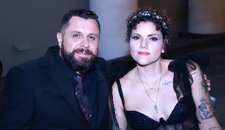  Félix Sesma y Denisse Gutiérrez.