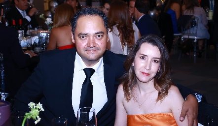  Javier Araujo y Claudia Romero.