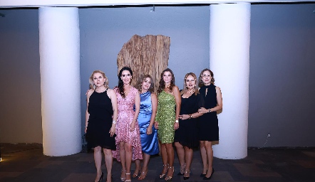  Laura Cervantes, Alma Villalpando, Julieta Rodríguez, Lupita Mercado, Raquel Álvarez y Mónica Castaneda.