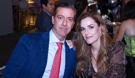  Marcelo Galán y Marisol Valladares.