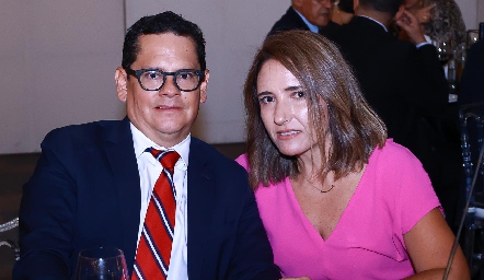  Sergio Quibrera y María José Abaroa.