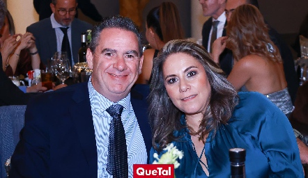  Emilio Heinze y Michelle Zarur.