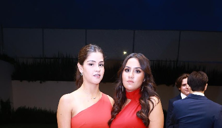  María Paula Vera y Valentina Aguilar.