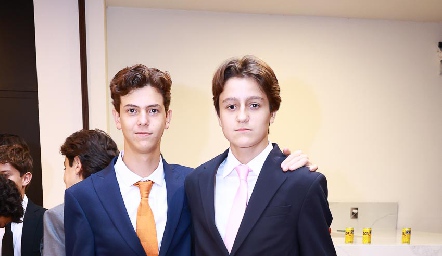  José Manuel Hernández y Santiago López.