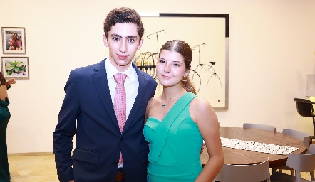  Mateo Conde y Alexia Galán.