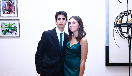  Rodrigo Medlich e Inés Nava.