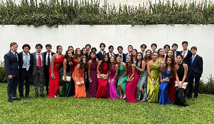  Generación 2024 de Secundaria del Andes International School.