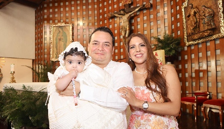  Héctor Hernández, María Paula Hernández y Mariana Carbajal.