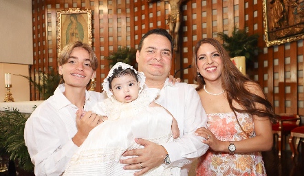  Mauricio Carbajal, Héctor Hernández, María Paula Hernández y Mariana Carbajal.