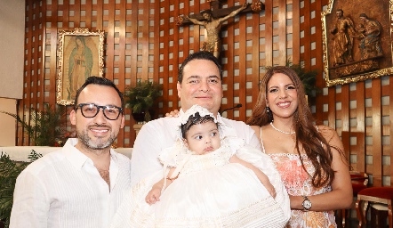 Emmanuel Hernández, Héctor Hernández, María Paula Hernández y Mariana Carbajal.