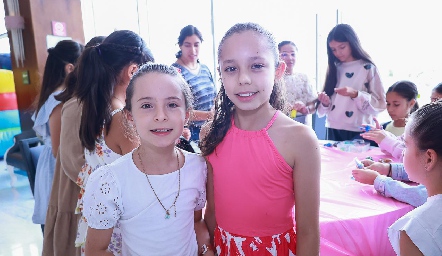  María Carranza y Paulina Herrera.
