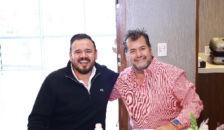  Daniel Hernández y Alberto Rentería.
