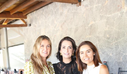  Beatriz Villegas, Maricel Gutiérrez y Lorena Torres.