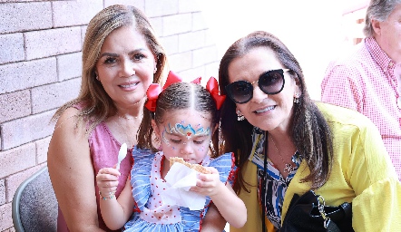  Gabriela Roseti, Ximena Valladares y Raquel Eichelmann.