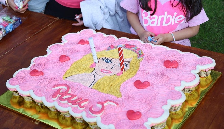  Pastel de Barbie.