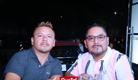  Edgar Yáñez y Alberto Portillo.