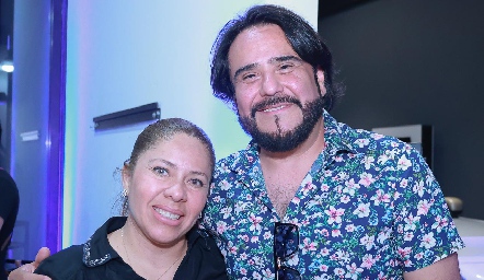  Clara Salinas y Ángel Terán.
