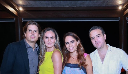  Luis del Castillo, Isabel Mejía, Mari Carmen Mejía y Alejandro Granados.