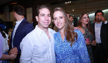  Sergio Azanza y Paulina del Valle.