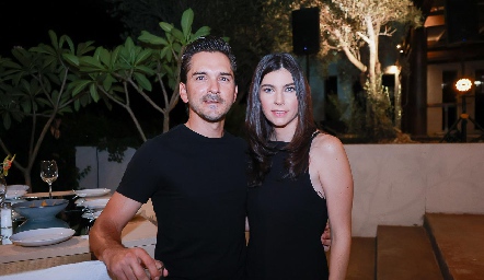  Axel Morfin y Mariana Palazuelos.