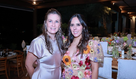  Mariloli García y Lucía Escalante.