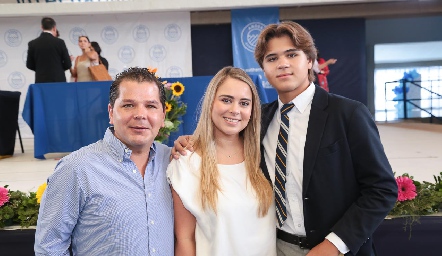  Juan Pablo Wagner, Melisa Pérez y Juan Pablo Wagner.