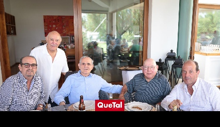  Humberto Rodríguez, Gerardo Rodríguez, Jesús Curiel, Juan Bremer y.