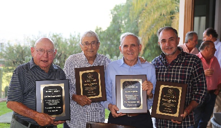  Juan Bremer, Giva Galván, Luciano Magnanini y Javier Alcalde.
