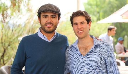  Pedro Leal y Galo Galván.