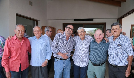  Sergio Galván, Jaime Galván, Memo Borbolla, Giva Galván, Juan Bremer y Javier Allende.