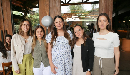 Sofía Prieto, Conchita Stahl, Gabriela González, María José Ramírez y Daniela Castro.