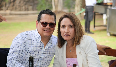  Sergio Quiberera y María José Abaroa.