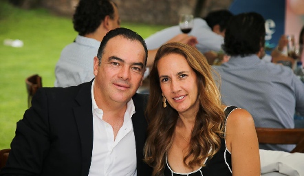Jesús Fernández y Cristina Ortiz.
