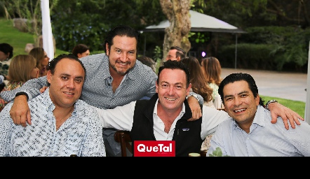  Francisco Torres, Héctor Vázquez, Ulises Artolozaga y Álvaro Ortiz.