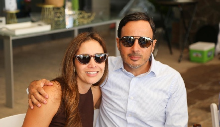 Ana Luisa Díaz de León y Alejandro Stevens.