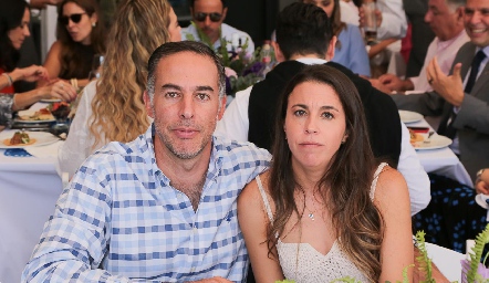  Gonzalo Benavente y Cristina Barragán.