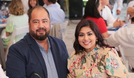  Jorge Galván y Mariza Canseco.