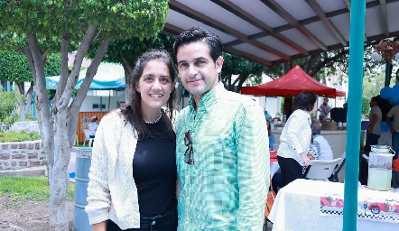  Cristina Rivero y Ernesto Zárate.