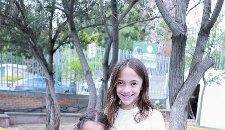  Martina Zárate y Camila Gutiérrez.