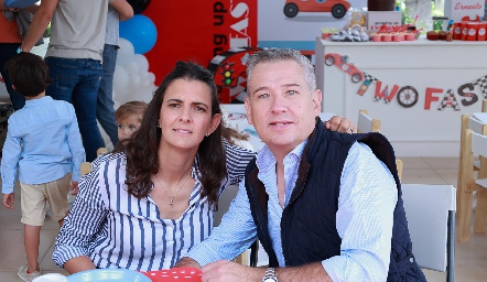  Daniela Rivero y Héctor Galán.