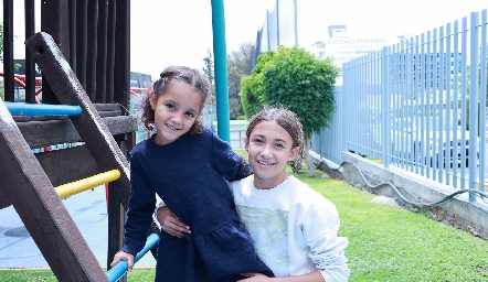 Martina Zárate e Inés Gutiérrez.