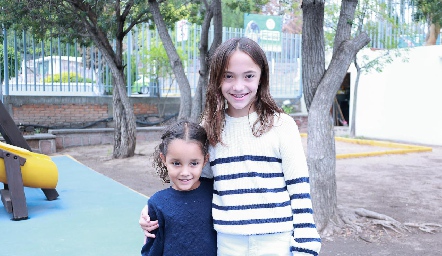  Martina Zárate y Camila Gutiérrez.