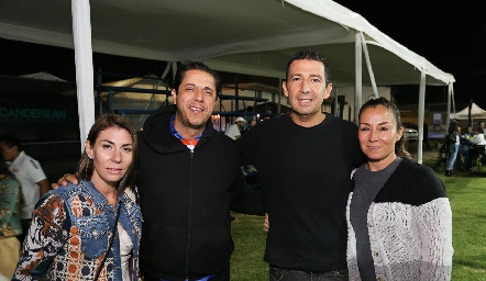  Alba Contreras, Juan Antonio Romo, José Ángel Núñez y Alba Tostado.